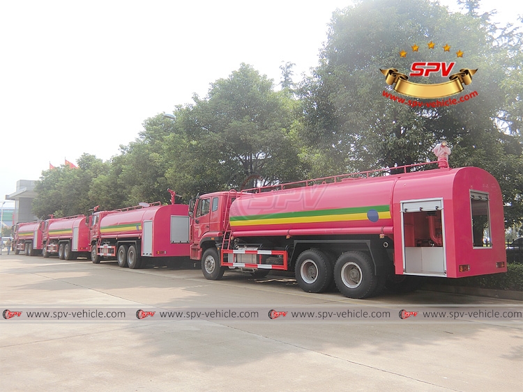 20,000 litres Fire Water Tanker Sinotruk - LB